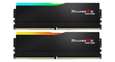 Модуль памяти DDR5 G.SKILL RIPJAWS M5 RGB 32GB (2x16GB) 6000MHz CL28 (28-36-36-96) 1.40V / F5-6000J2836G16GX2-RM5RK / Black