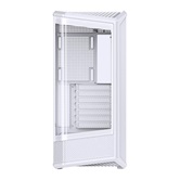 Корпус JONSBO D400 White без БП, боковая панель из закаленного стекла (панорама), mini-ITX, micro-ATX, ATX, белый