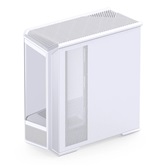 Корпус JONSBO D400 White без БП, боковая панель из закаленного стекла (панорама), mini-ITX, micro-ATX, ATX, белый