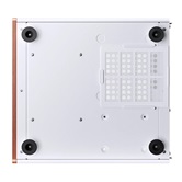 Корпус JONSBO V12 White без БП, боковая панель из закаленного стекла (панорама), mini-ITX, micro-ATX, белый