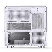 Корпус JONSBO V12 White без БП, боковая панель из закаленного стекла (панорама), mini-ITX, micro-ATX, белый