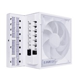 Блок питания Lian Li EG1200G / White / ATX 3.1, 1200W, 80 PLUS Gold, PCIe 5.1, APFC, USB/FAN HUB, 120mm FDB Fan, Fully Modular / G9P.EG1200G.WH00.RU