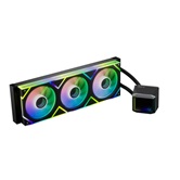Система водяного охлаждения XPG LEVANTE II 360 / 3x120mm Infinite Mirror fan design /  Black / LEVANTEII360-BKCWW
