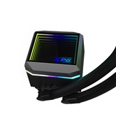 Система водяного охлаждения XPG LEVANTE II 360 / 3x120mm Infinite Mirror fan design /  Black / LEVANTEII360-BKCWW