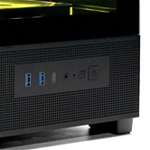 Корпус XASTRA Q500M 6ARGB-C10-UC Black mATX/Aquarium/Screewless/ 6x120mm ARGB PWM FM fans/Argb+PWM HUB 10port/ Type-C/ Q500M-6FM12A-C10-UC