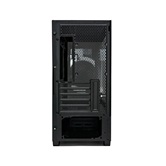 Корпус XASTRA Q500M 6ARGB-C10-UC Black mATX/Aquarium/Screewless/ 6x120mm ARGB PWM FM fans/Argb+PWM HUB 10port/ Type-C/ Q500M-6FM12A-C10-UC