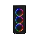 Корпус XASTRA  A300 4FRGB  Black ATX/Mesh/ full-size TG / 4x120mm FR120-FRGB fans/ A300-4FR12F