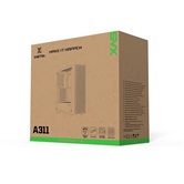 Корпус XASTRA  A311 4FRGB  Black ATX/Mesh/ full-size TG / 4x120mm FR120-FRGB fans/ A311-4FR12F