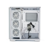 Корпус XASTRA Q600 4ARGB-C10-WH White ATX/Aquarium/Screewless/3x120mm ARGB PWM FM fans/Argb+PWM HUB 10port/ Q600-4FM12A-C10-WH