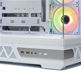 Корпус XASTRA Q700 0F-UC  White ATX/Aquarium/Screewless/no fans/Type C Q700-0F-UC-WH