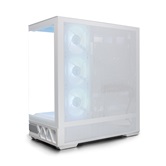 Корпус XASTRA Q700 4ARGB-C10-UC White ATX/Aquarium/Screewless/4x120mm ARGB PWM mirror fans/Argb+PWM HUB 10port/Type C Q700-4FM12A-C10-UC-WH