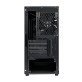 Корпус XASTRA  A307M 2BK SI Black mATX/Mesh/Metal left panel / 2x120mm PWM FC black fans/ A307M-2FC12BK-SI