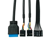Корпус XASTRA  A307M 2BK SI Black mATX/Mesh/Metal left panel / 2x120mm PWM FC black fans/ A307M-2FC12BK-SI