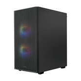 Корпус XASTRA  A307M 3FRGB Black mATX/Mesh/ tempered glass / 3x 120mm FC120 FRGB fans/ A307M-3FC12BK