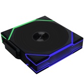 Вентилятор Lian Li UNI FAN TL WIRELESS 120 Reverse Blade / 12RTL1W1B BLACK / 120x124x28мм (PWM, ARGB, 2300 об/мин (Max.), 34dBa) / G99.12RTL1W1B.R0