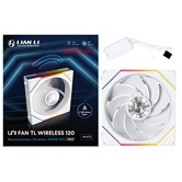 Вентилятор Lian Li UNI FAN TL WIRELESS 120 Reverse Blade / 12RTL1W1W WHITE / 120x124x28мм (PWM, ARGB, 2300 об/мин (Max.), 34dBa) / G99.12RTL1W1W.R0