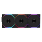 Комплект вентиляторов (3шт.) Lian Li UNI FAN TL WIRELESS 120 Reverse Blade / 12RTL1W3B BLACK / 120x124x28мм (PWM, ARGB, 2300 об/мин (Max.), 34dBa) / G99.12RTL1W3B.R0
