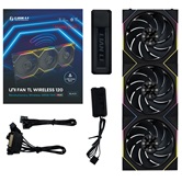 Комплект вентиляторов (3шт.) Lian Li UNI FAN TL WIRELESS 120 Reverse Blade / 12RTL1W3B BLACK / 120x124x28мм (PWM, ARGB, 2300 об/мин (Max.), 34dBa) / G99.12RTL1W3B.R0