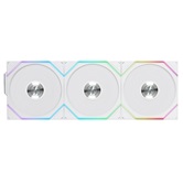Комплект вентиляторов (3шт.) Lian Li UNI FAN TL WIRELESS 120 Reverse Blade / 12RTL1W3W WHITE / 120x124x28мм (PWM, ARGB, 2300 об/мин (Max.), 34dBa) / G99.12RTL1W3W.R0