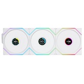 Комплект вентиляторов (3шт.) Lian Li UNI FAN TL WIRELESS LCD 120 / 12TLLCD1W3W WHITE / 120x124x28мм (PWM, ARGB, 1900 об/мин (Max.), 27dBa) / G99.12TLLCD1W3W.R0