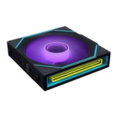 Вентилятор Lian Li UNI FAN SL-INF WIRELESS 120 / 12SLIN1W1B BLACK / 120x122,1x25мм (PWM, ARGB, 2300 об/мин (Max.), 29,2dBa) / G99.12SLIN1W1B.R0