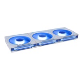 Комплект вентиляторов (3шт.) Lian Li UNI FAN SL-INF WIRELESS 120 / 12SLIN1W3W WHITE / 120x122,1x25мм (PWM, ARGB, 2300 об/мин (Max.), 29,2dBa) / G99.12SLIN1W3W.R0