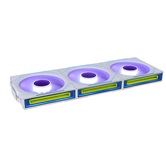 Комплект вентиляторов (3шт.) Lian Li UNI FAN SL-INF WIRELESS 120 Reverse Blade / 12RSLIN1W3W WHITE / 120x122,1x25мм (PWM, ARGB, 2200 об/мин (Max.), 32,2dBa) / G99.12RSLIN1W3W.R0