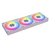 Комплект вентиляторов (3шт.) Lian Li UNI FAN CL WIRELESS 120 / 12CL1W3W WHITE / 120x124x28мм (PWM, ARGB, 2150 об/мин (Max.), 29,8dBa) / G99.12CL1W3W.R0