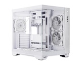 Корпус CHIEFTEC VISIO WHITE GM-30W-TG-OP без БП, боковое окно (панорама) из закаленного стекла, 6xPWM ARGB 120мм вентиляторов, белый, ATX