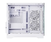 Корпус CHIEFTEC VISIO WHITE GM-30W-TG-OP без БП, боковое окно (панорама) из закаленного стекла, 6xPWM ARGB 120мм вентиляторов, белый, ATX
