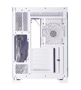 Корпус CHIEFTEC VISIO WHITE GM-30W-TG-OP без БП, боковое окно (панорама) из закаленного стекла, 6xPWM ARGB 120мм вентиляторов, белый, ATX