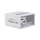 Блок питания Chieftec Vega M White PPG-850-CW (ATX 3.1, 850W, 80 PLUS GOLD, Active PFC, 135mm fan, Gen5 PCIe, Full Cable Management, белый) Retail