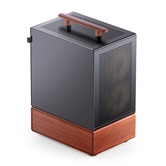 Корпус JONSBO T7 Black без БП, боковая панель из закаленного стекла, mini-ITX, micro-ATX, черный