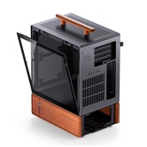 Корпус JONSBO T7 Black без БП, боковая панель из закаленного стекла, mini-ITX, micro-ATX, черный