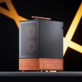 Корпус JONSBO T7 Black без БП, боковая панель из закаленного стекла, mini-ITX, micro-ATX, черный