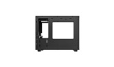 Корпус Deepcool CH160 PLUS без БП, боковое окно (закаленное стекло), черный, MICRO ATX/MINI-ITX