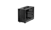 Корпус Deepcool CH160 PLUS без БП, боковое окно (закаленное стекло), черный, MICRO ATX/MINI-ITX