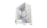 Корпус Deepcool CG580 4F V2 WH без БП, боковое окно (панорама), 4x120mm ARGB PWM вентилятора, белый, ATX