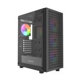 Корпус Powercase Mistral EA18, Tempered Glass, 4x 120mm ARGB PWM Fan, чёрный, ATX  (CMAEA18-A4)