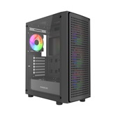 Корпус Powercase Mistral EA20, Tempered Glass, 4x 120mm FRGB Fan, чёрный, ATX  (CMAEA20-L4)