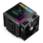 Кулер Thermalright Peerless Assassin 140 Digital Black LGA115X/1200/1700/1851/2011/2066 (1x120mm + 1x140mm PWM Fan, медное основание, 6 тепл. трубок 6мм) / TRPA140DB