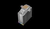 Кулер DEEPCOOL AK500S DIGITAL SE LGA20XX/1700/1200/115X/AM5/AM4 (12шт/кор, TDP 240W, PWM, Fan 120mm, 5 тепл. трубок, черный) RET