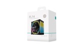 Вентилятор DEEPCOOL FL14-3 IN 1 140x140x25мм (12шт./кор, PWM, ARGB, черный, 500-1700об/мин) Color BOX