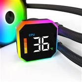 Система водяного охлаждения Montech HyperFlow Digital 360 Black / 3x120mm ARGB fans / HYPERFLOW DIGITAL 360 (B)