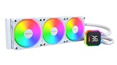 Система водяного охлаждения Montech HyperFlow Digital 360 White / 3x120mm ARGB fans / HYPERFLOW DIGITAL 360 (W)