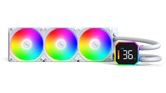 Система водяного охлаждения Montech HyperFlow Digital 360 White / 3x120mm ARGB fans / HYPERFLOW DIGITAL 360 (W)