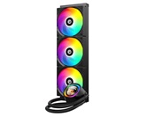 Комплект водяного охлаждения ID-COOLING FX360 LCD LGA1851/1700/1200/115X/AM4/AM5 (6шт/кор,TDP 350W, ARGB FAN and PUMP, LCD Display, PWM, TRIPLE FAN 120mm) RET
