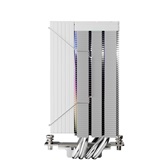 Кулер 1STPLAYER CRYO CY12L White / 4HPx6mm, single tower, 1x120mm ARGB fan, 750-1900 RPM, 57.6 CFM, 38.2 dBA / CY12L-WH