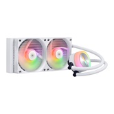 Система водяного охлаждения 1STPLAYER TS1 240 White / 2x120mm, ARGB, 250W TDP / TS1-240-WH
