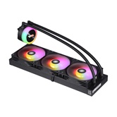 Система водяного охлаждения 1STPLAYER TS1 360 Black / 3x120mm, ARGB, 300W TDP / TS1-360-BK